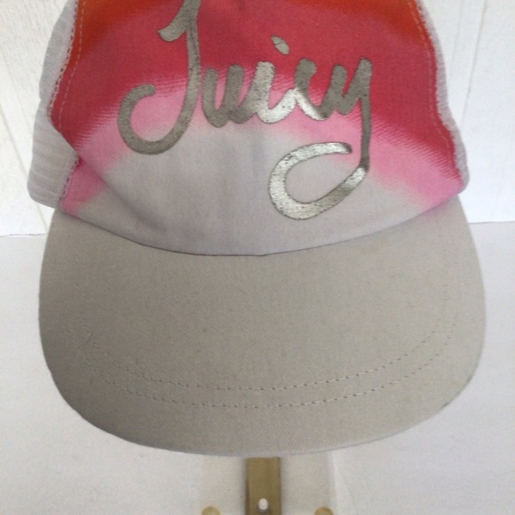 JUICY COUTURE LOGO BASEBALL HAT OSFM - Picture 7 of 11